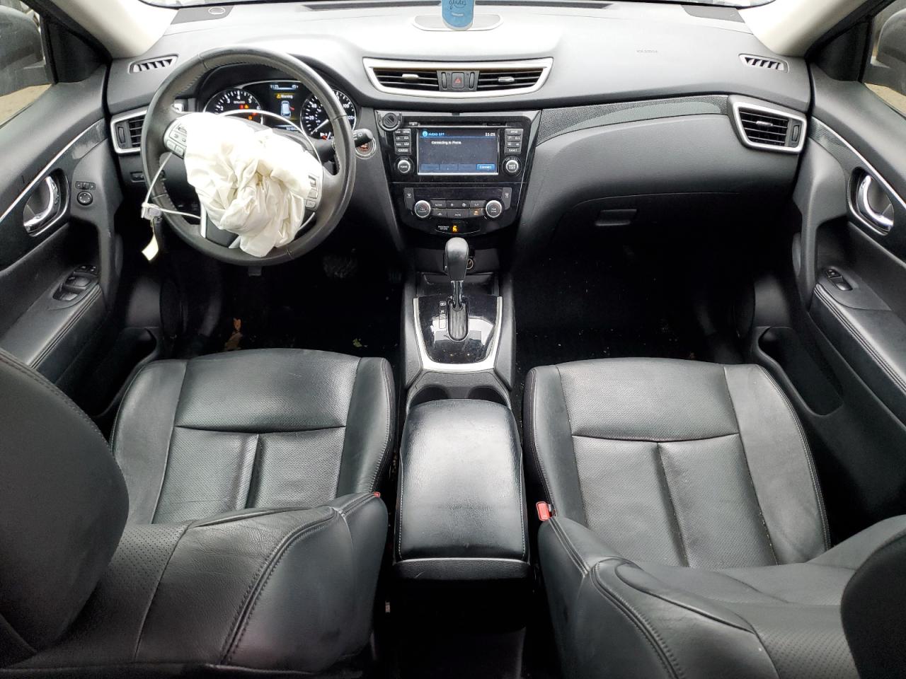 2014 Nissan Rogue S Green vin: 5N1AT2MT3EC788916