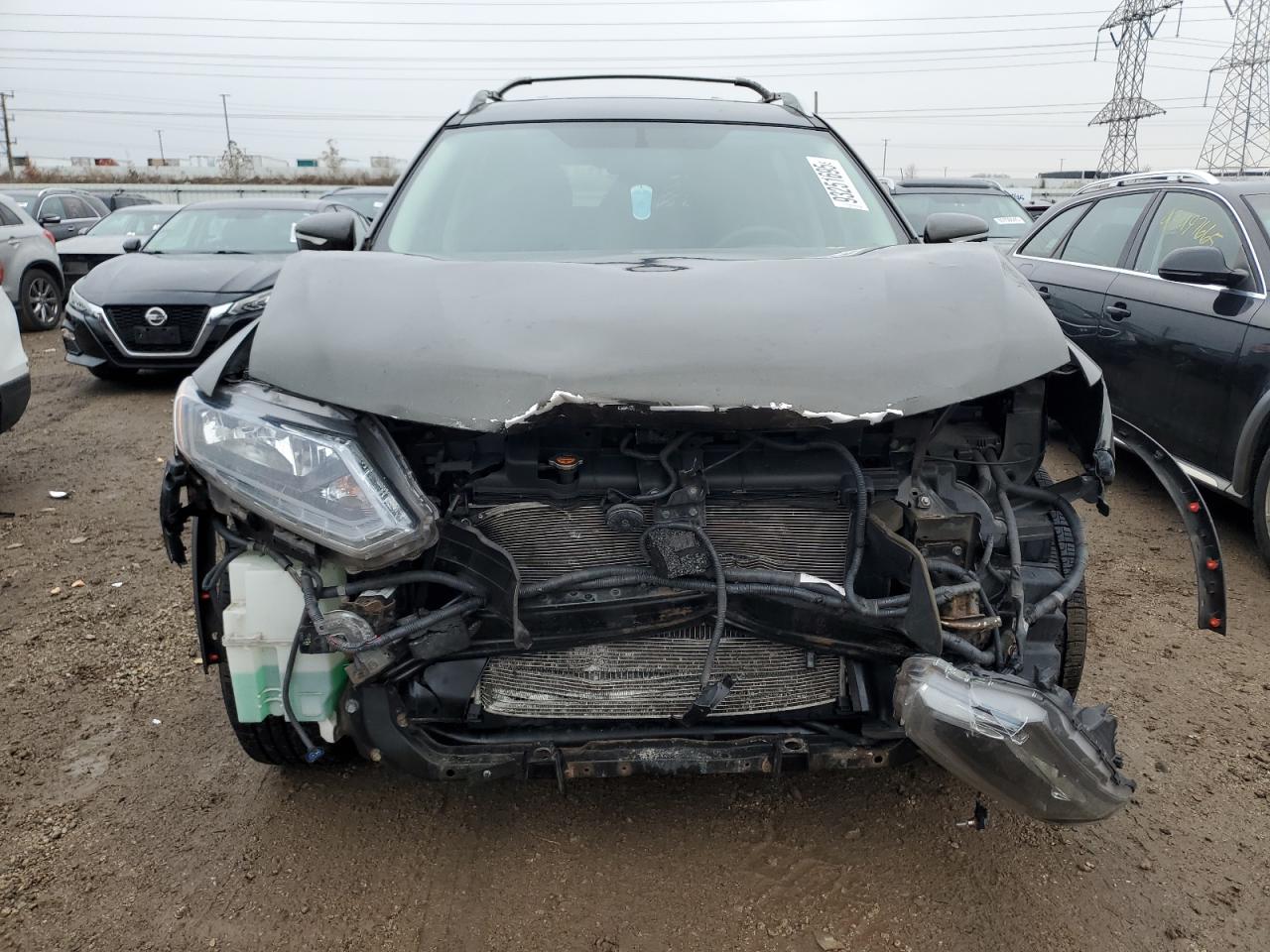 2014 Nissan Rogue S Green vin: 5N1AT2MT3EC788916
