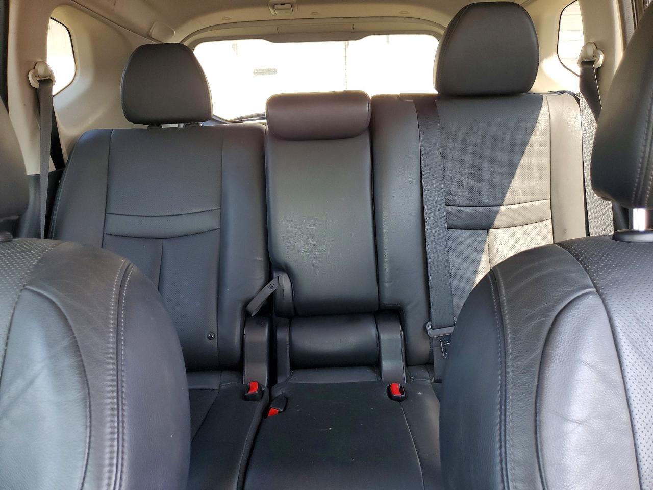 2014 Nissan Rogue Sl Black vin: 5N1AT2MT3EC788916