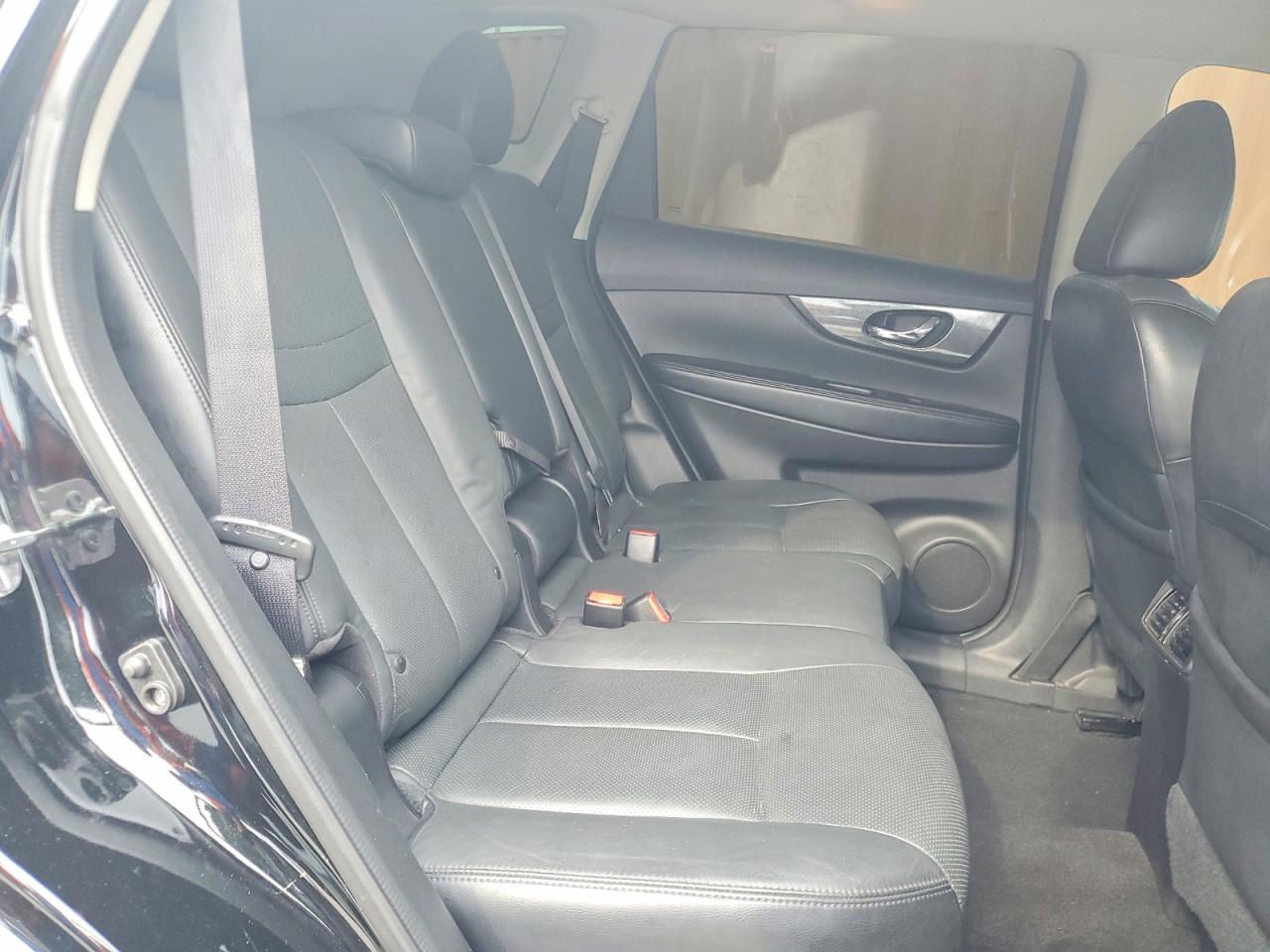 2014 Nissan Rogue Sl Black vin: 5N1AT2MT3EC808422