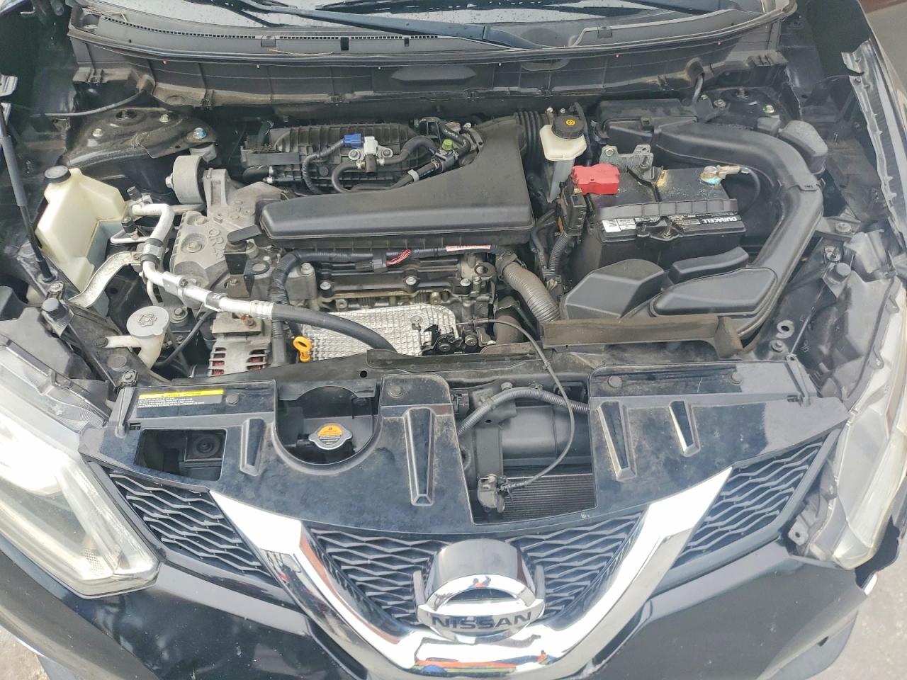 2014 Nissan Rogue Sl Black vin: 5N1AT2MT3EC808422