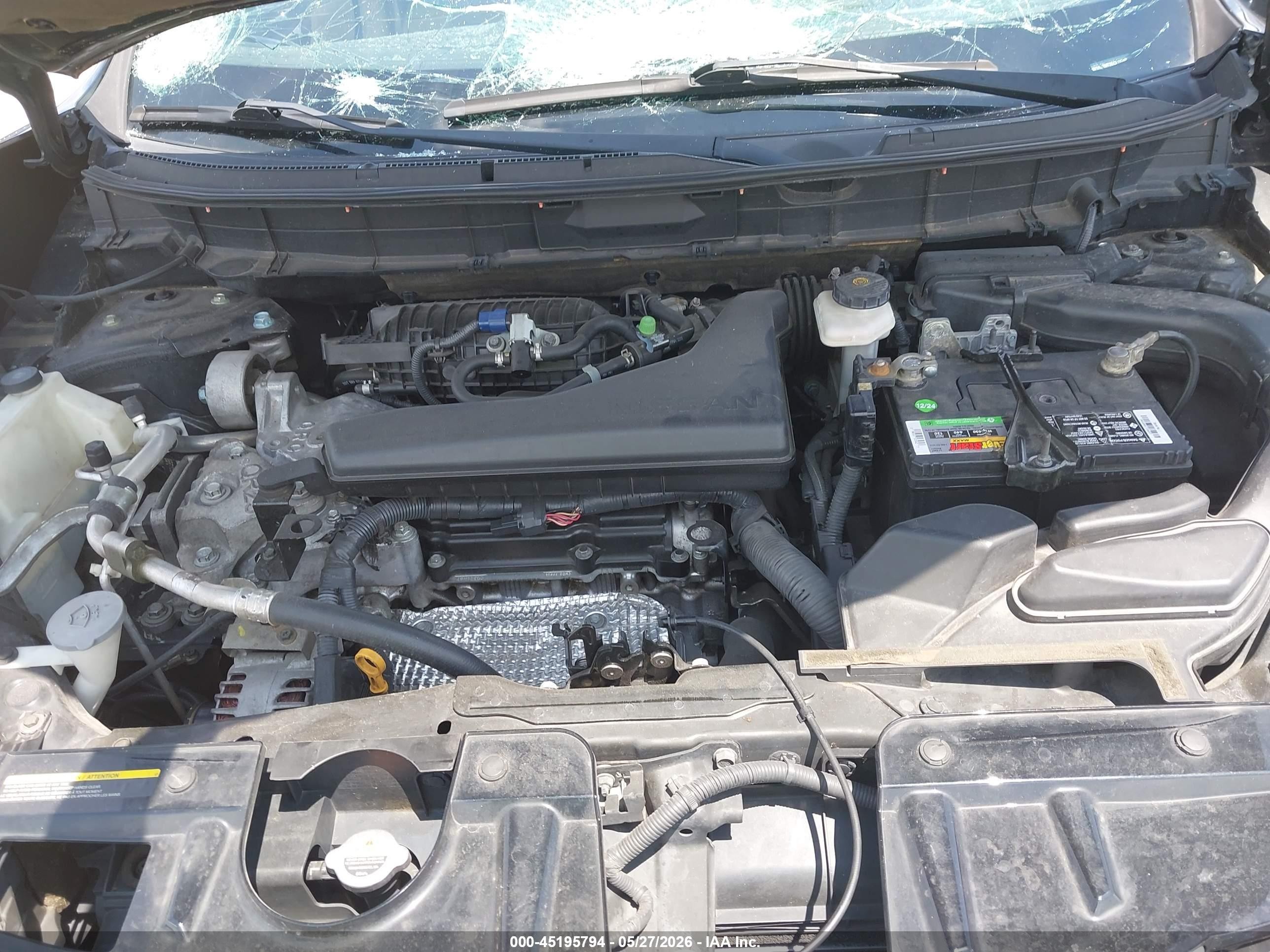 2014 Nissan Rogue Sl Black vin: 5N1AT2MT3EC811269