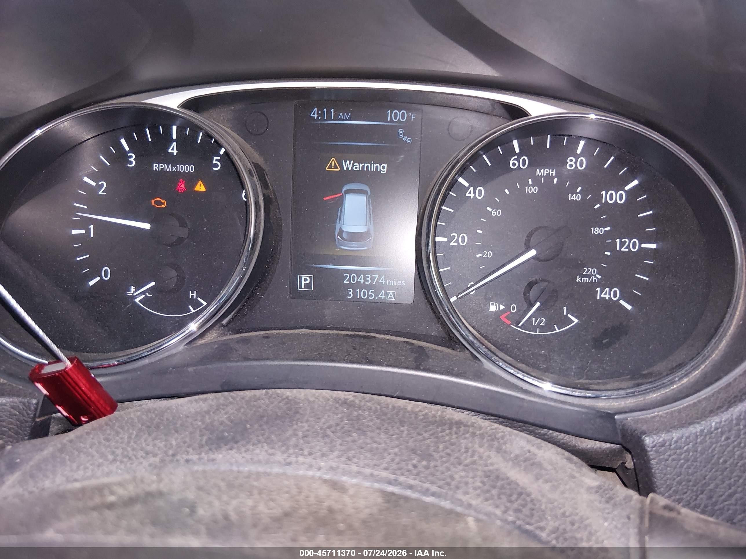 2014 Nissan Rogue Sv Red vin: 5N1AT2MT3EC824247