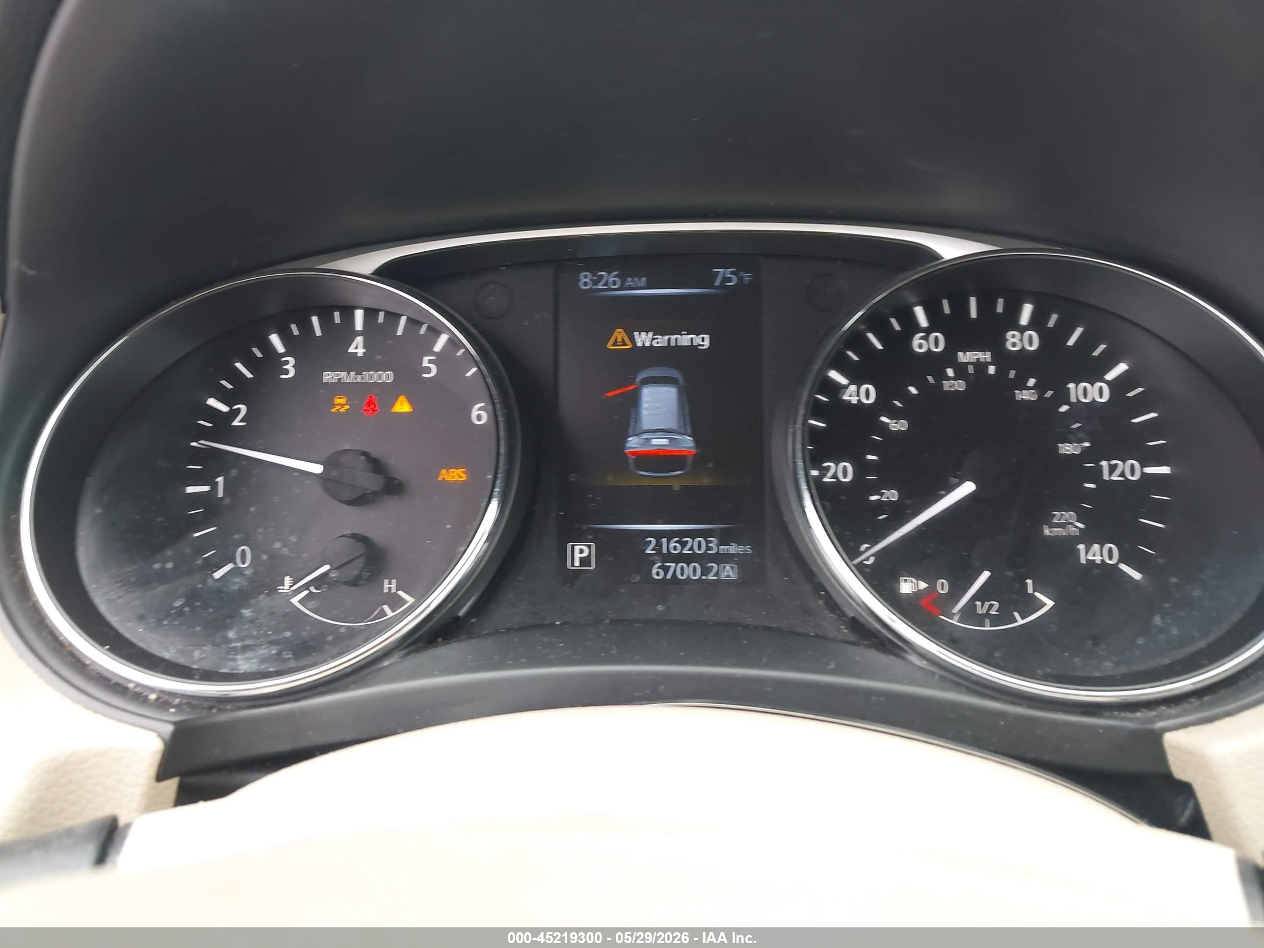 2014 Nissan Rogue Sl Red vin: 5N1AT2MT3EC825558