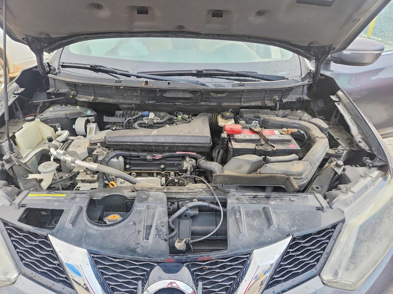 2014 Nissan Rogue Sv Gray vin: 5N1AT2MT3EC829495
