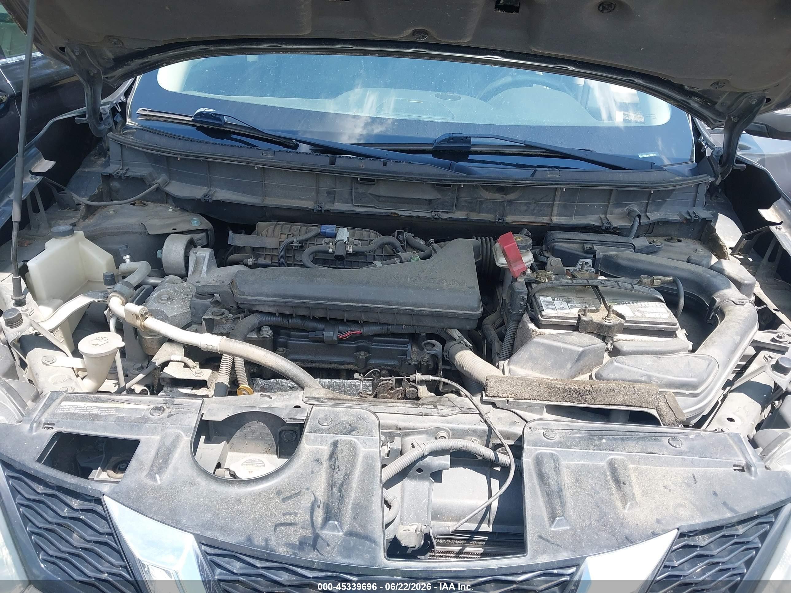 2014 Nissan Rogue Sl Gray vin: 5N1AT2MT3EC832770