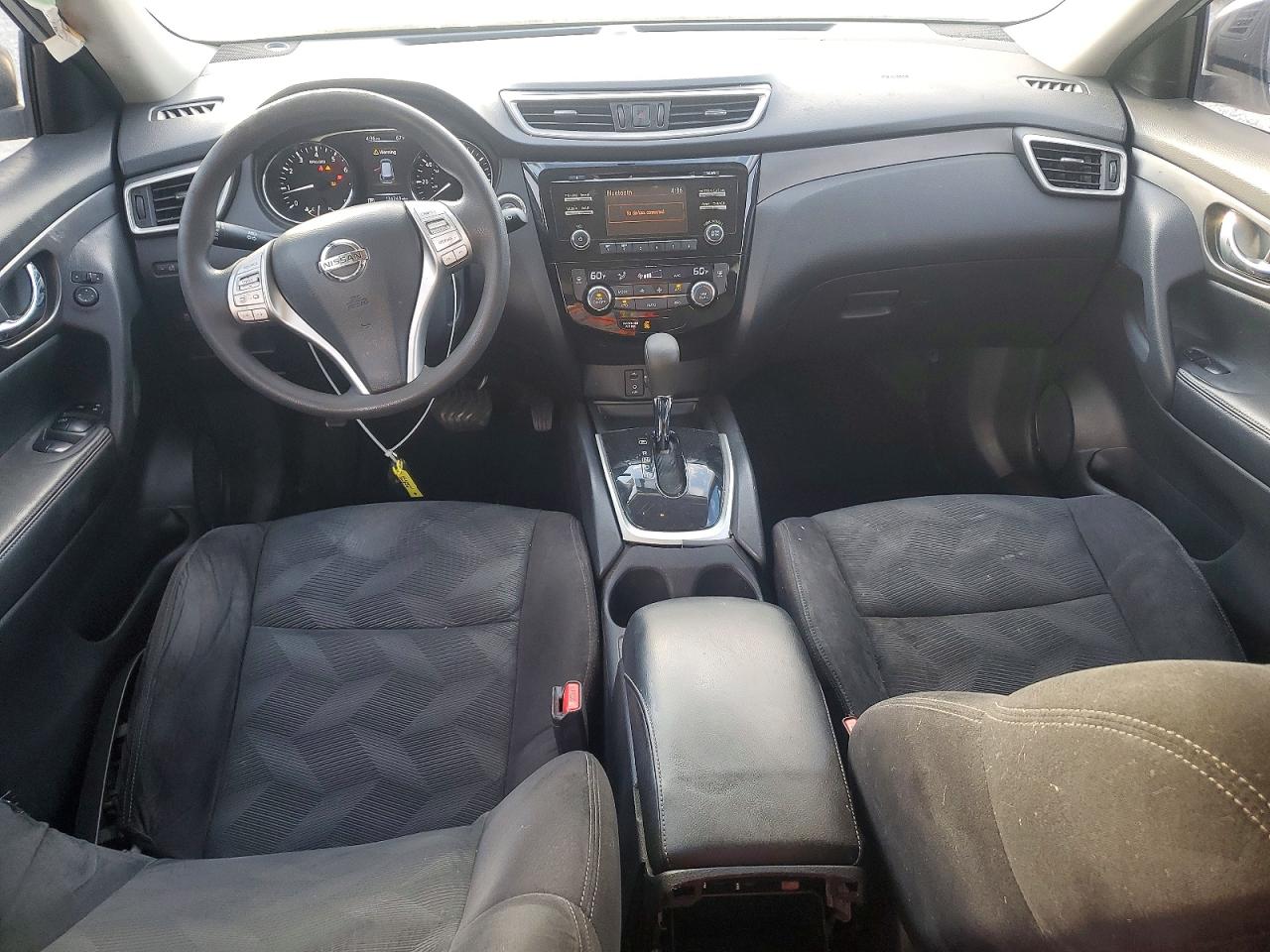 2014 Nissan Rogue Sv Silver vin: 5N1AT2MT3EC856048