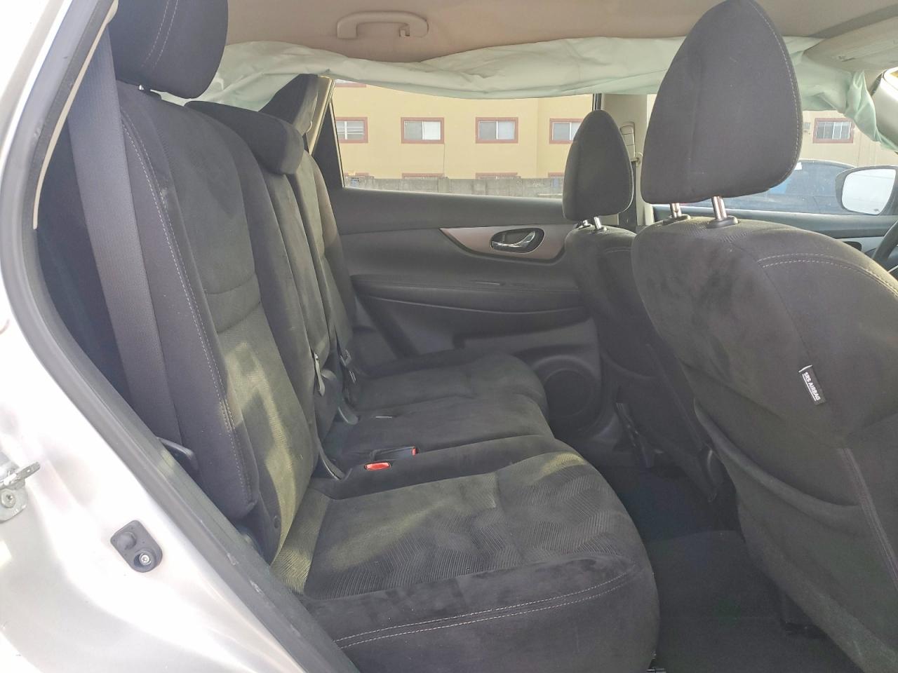 2014 Nissan Rogue Sv Silver vin: 5N1AT2MT3EC856048