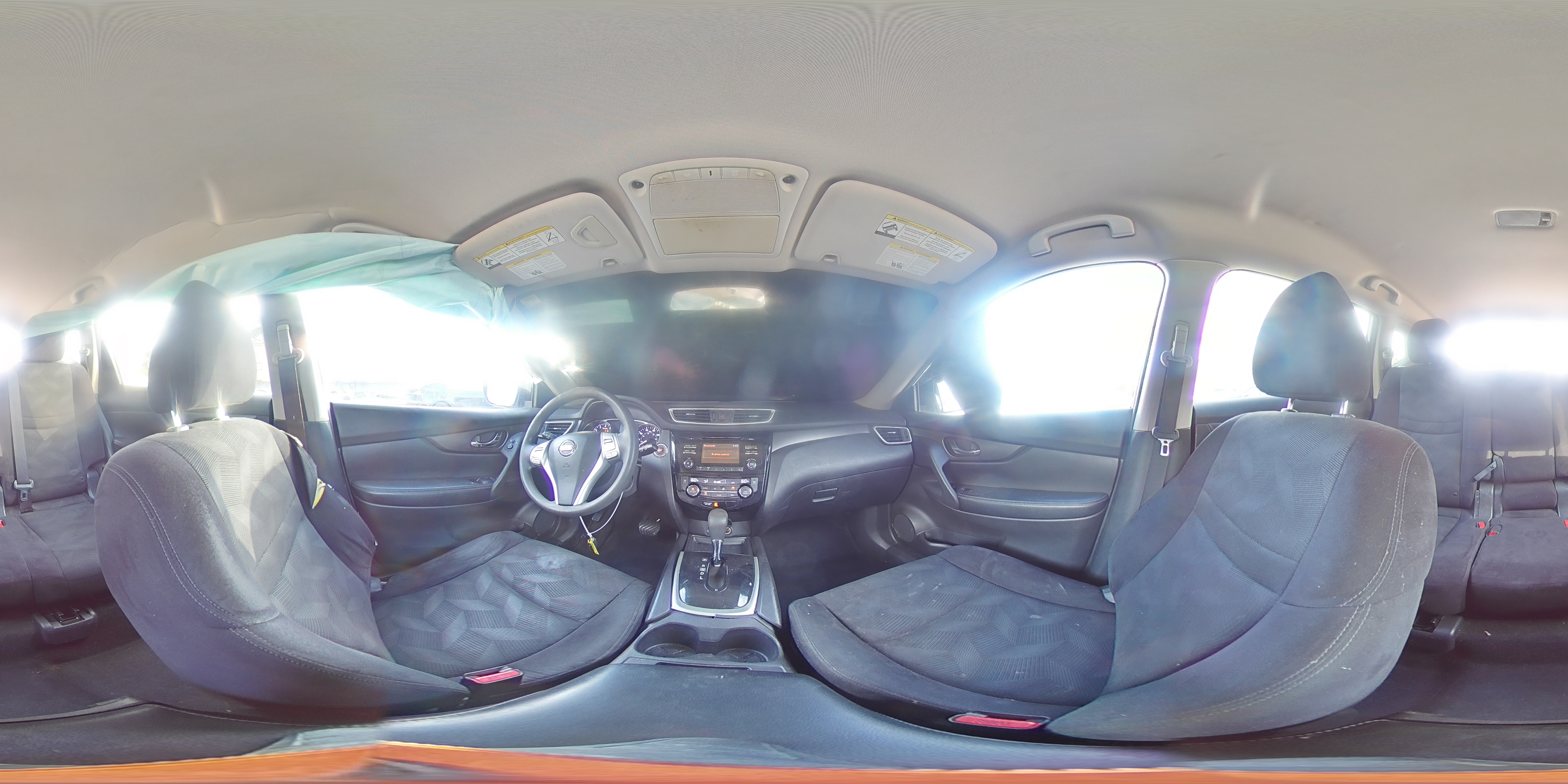 2014 Nissan Rogue Sv Silver vin: 5N1AT2MT3EC856048