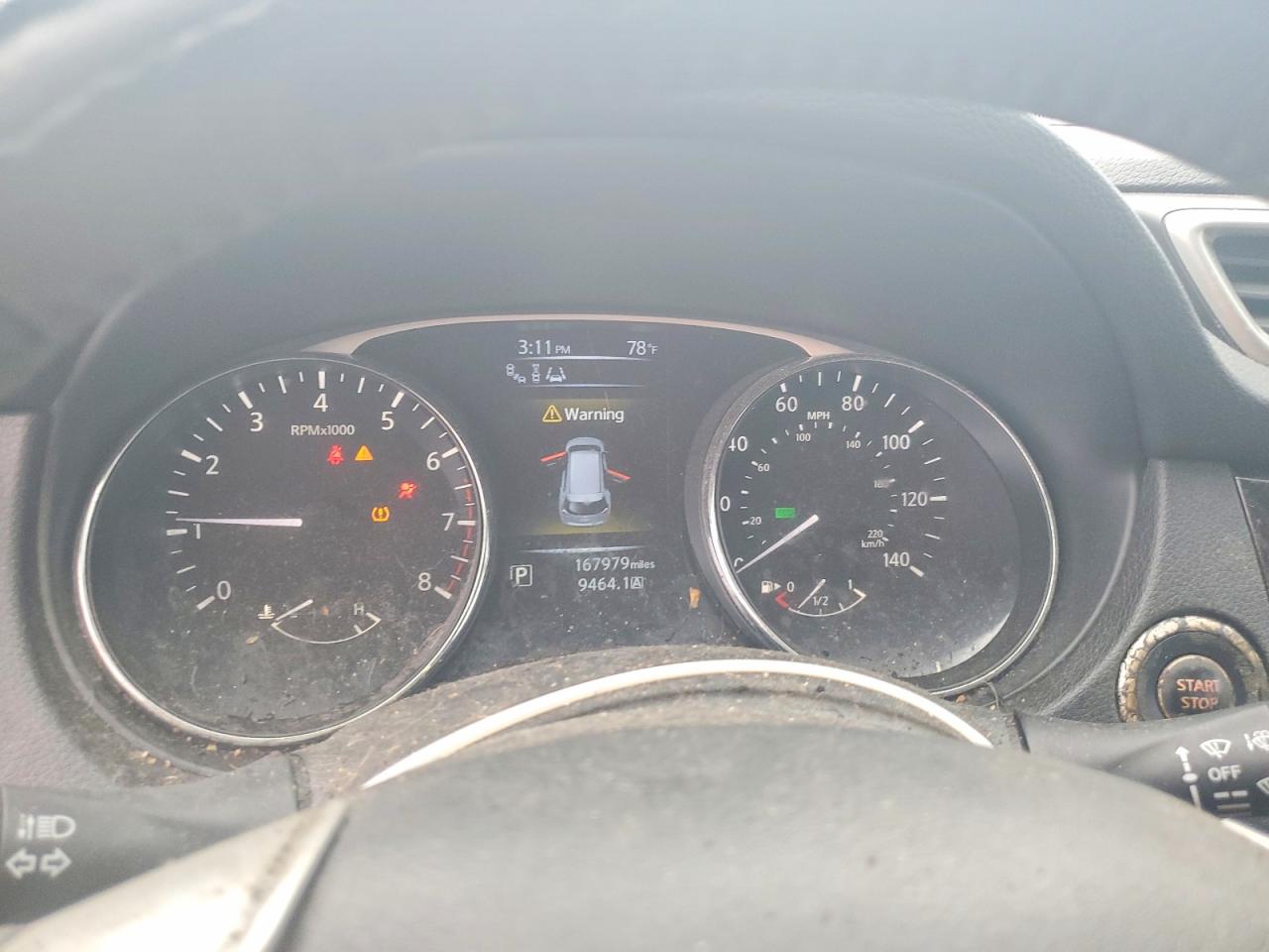 2015 Nissan Rogue Sl Синий vin: 5N1AT2MT3FC769574