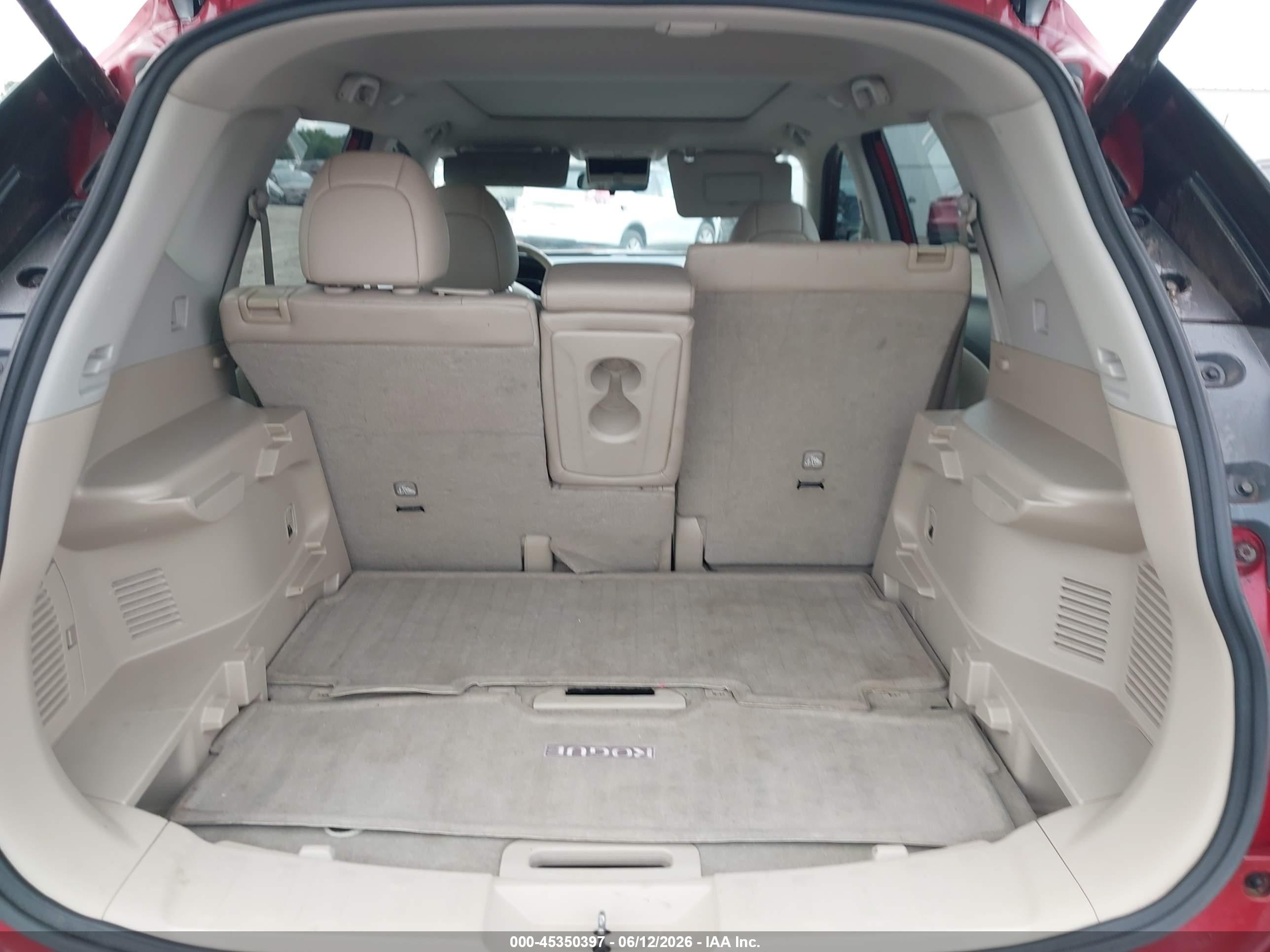 2015 Nissan Rogue Sl Red vin: 5N1AT2MT3FC809491