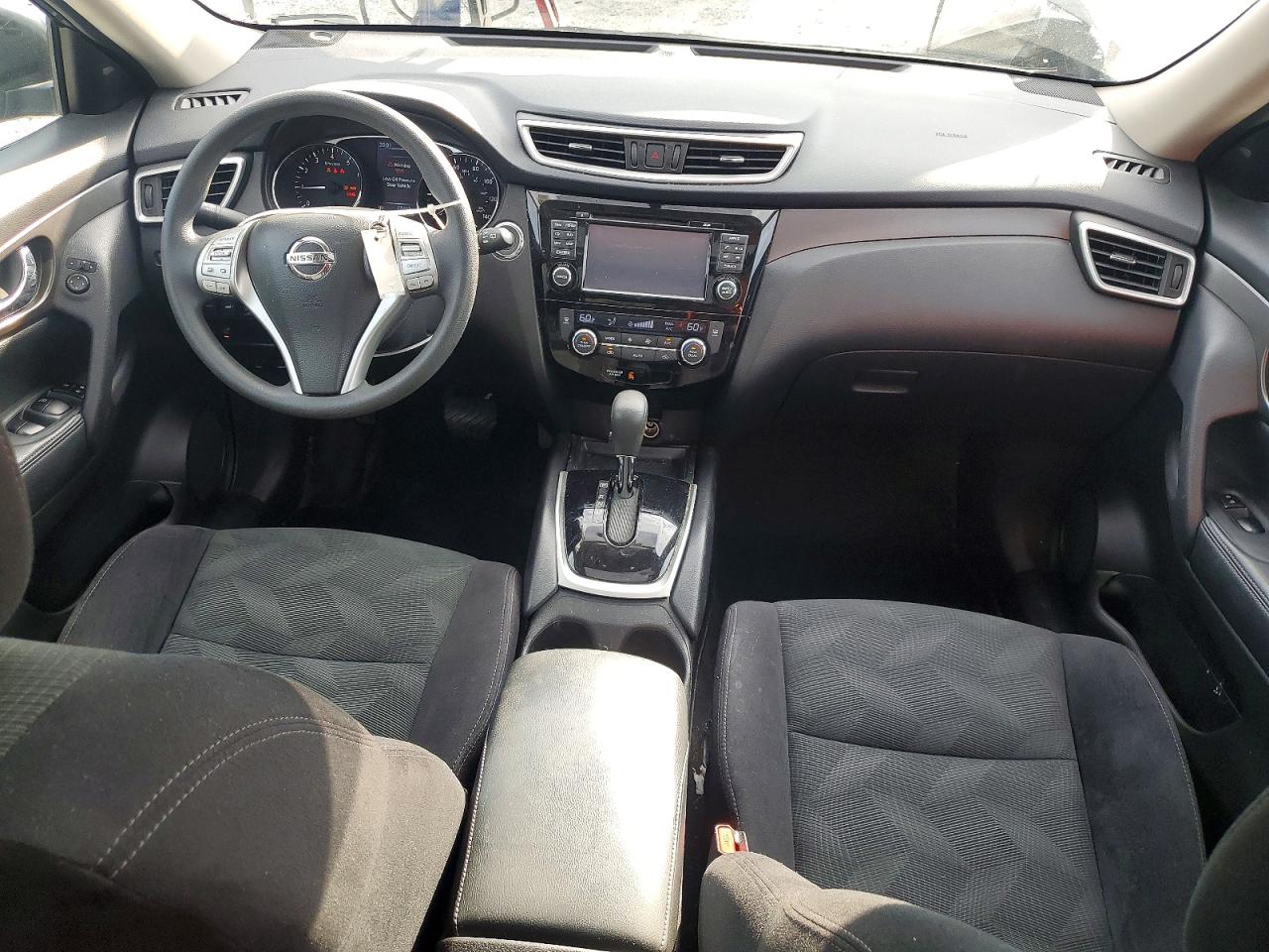 2015 Nissan Rogue Sv Серый vin: 5N1AT2MT3FC812634