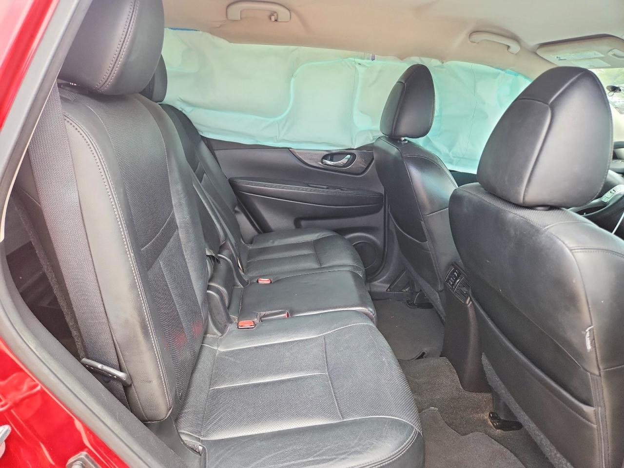 2015 Nissan Rogue Sl Red vin: 5N1AT2MT3FC853667