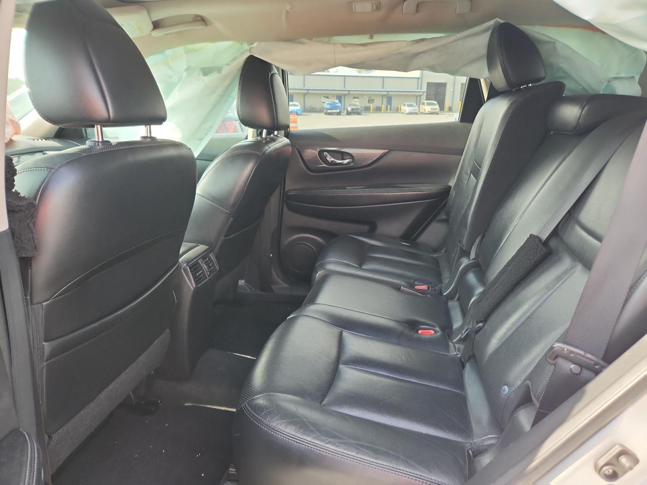 2015 Nissan Rogue Sl Silver vin: 5N1AT2MT3FC868234