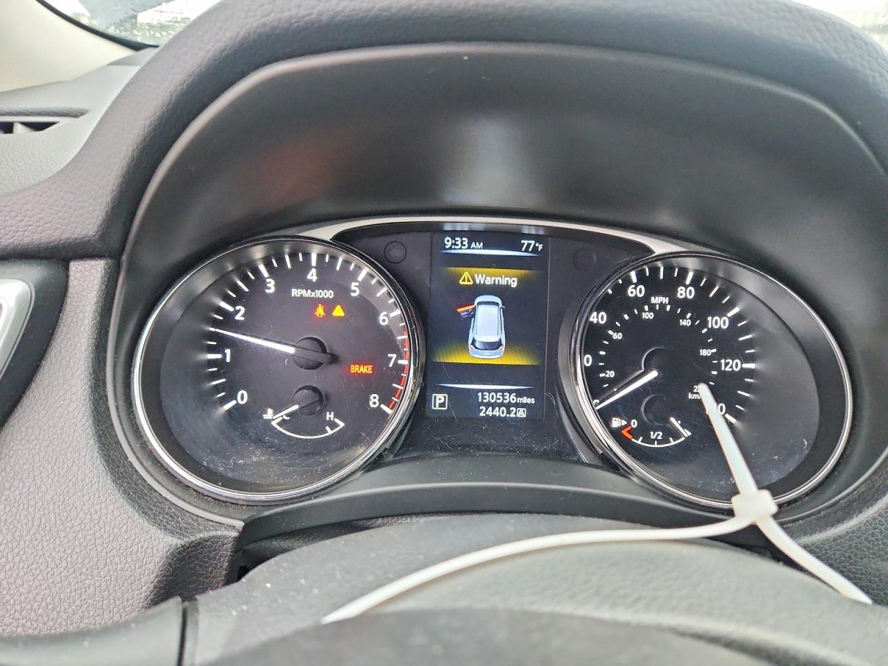 2015 Nissan Rogue Sl Blue vin: 5N1AT2MT3FC883638