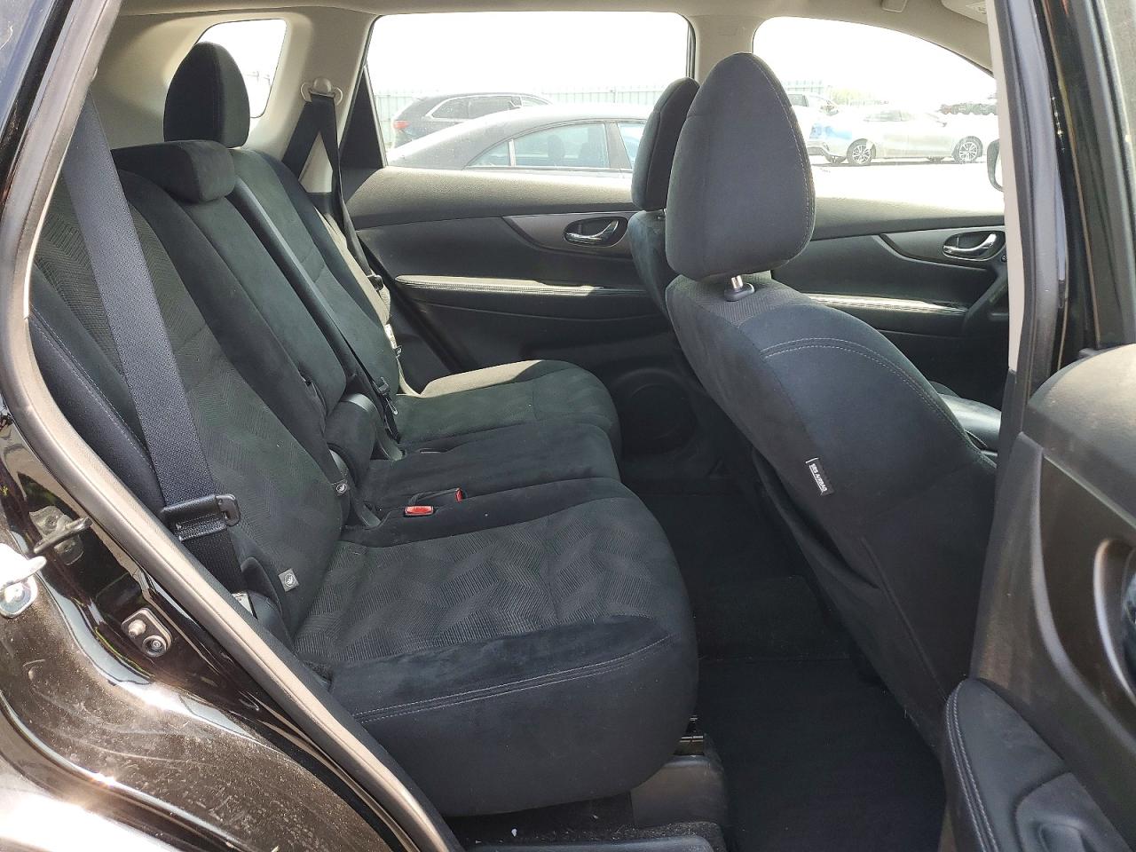 2015 Nissan Rogue S Black vin: 5N1AT2MT3FC888984