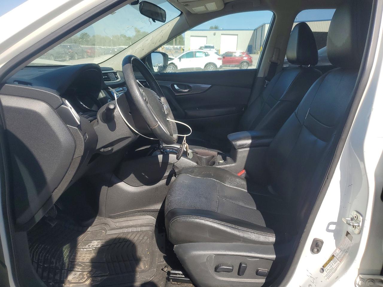 2015 Nissan Rogue Sl Белый vin: 5N1AT2MT3FC889505