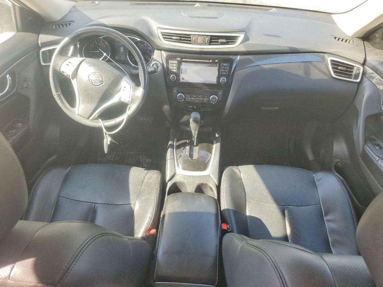 2015 Nissan Rogue Sl Белый vin: 5N1AT2MT3FC889505