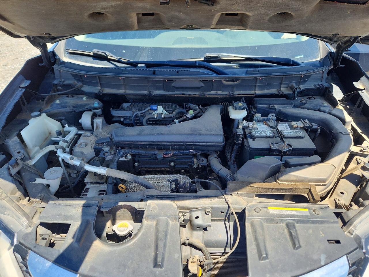 2017 Nissan Rogue S Черный vin: 5N1AT2MT3HC792646