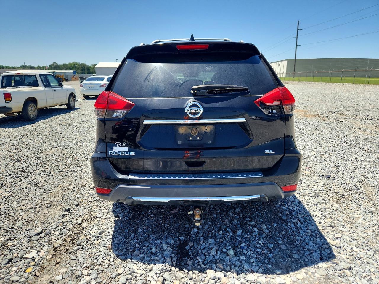 2017 Nissan Rogue S Черный vin: 5N1AT2MT3HC792646