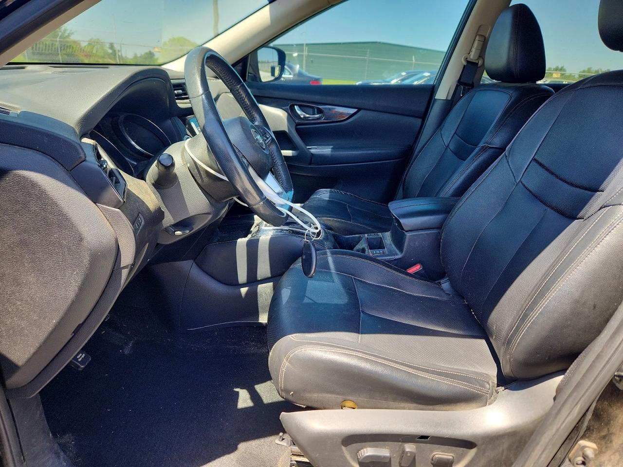 2017 Nissan Rogue S Черный vin: 5N1AT2MT3HC792646