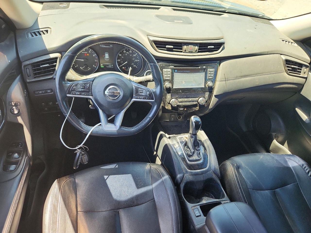 2017 Nissan Rogue S Черный vin: 5N1AT2MT3HC792646