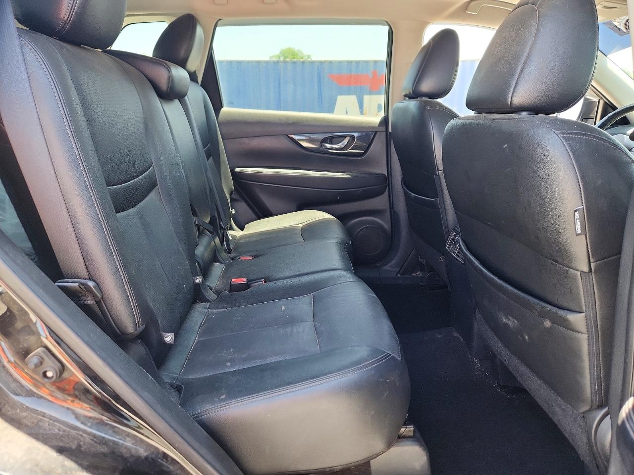 2017 Nissan Rogue S Черный vin: 5N1AT2MT3HC792646