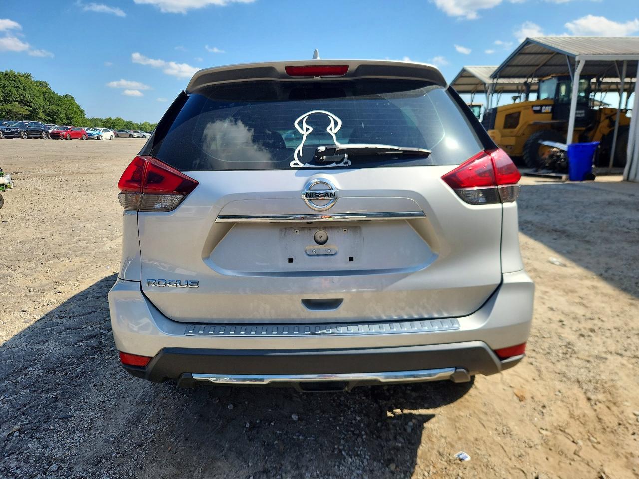 2019 Nissan Rogue S Silver vin: 5N1AT2MT3KC800476