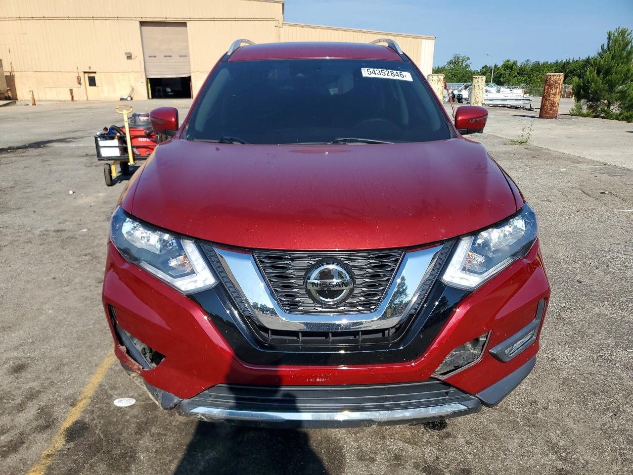 2019 Nissan Rogue Sl Red vin: 5N1AT2MT3KC811915