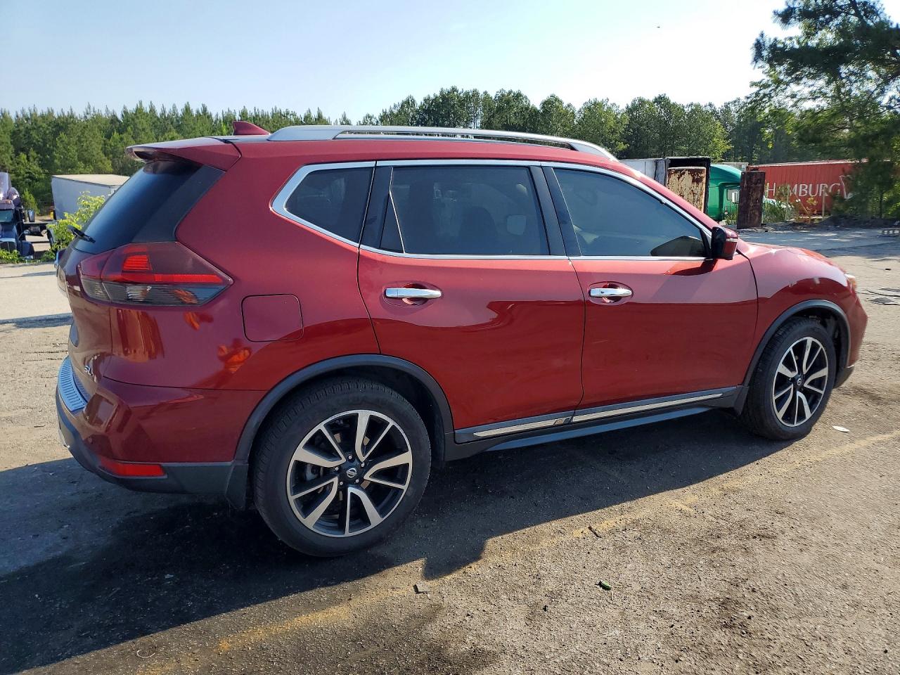 2019 Nissan Rogue Sl Red vin: 5N1AT2MT3KC811915