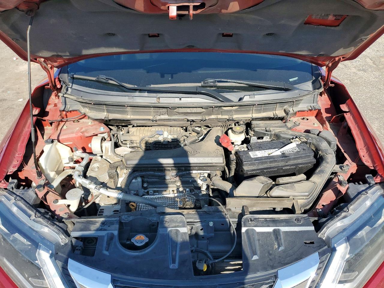 2019 Nissan Rogue Sl Red vin: 5N1AT2MT3KC811915