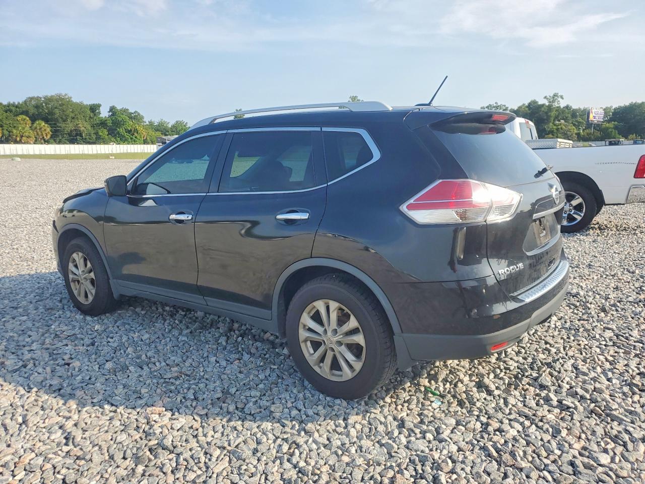 2014 Nissan Rogue Sv Black vin: 5N1AT2MT4EC777746