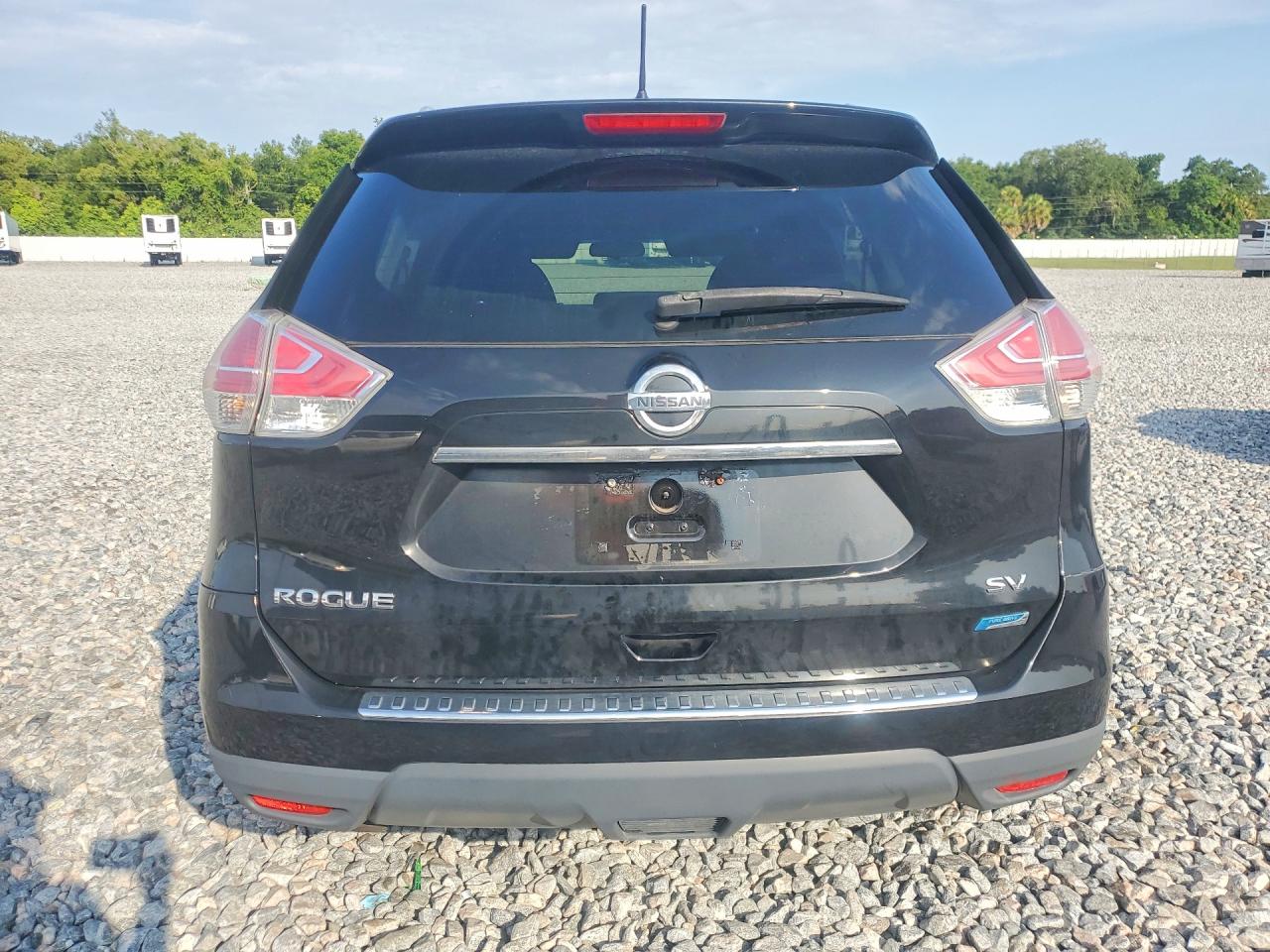 2014 Nissan Rogue Sv Black vin: 5N1AT2MT4EC777746