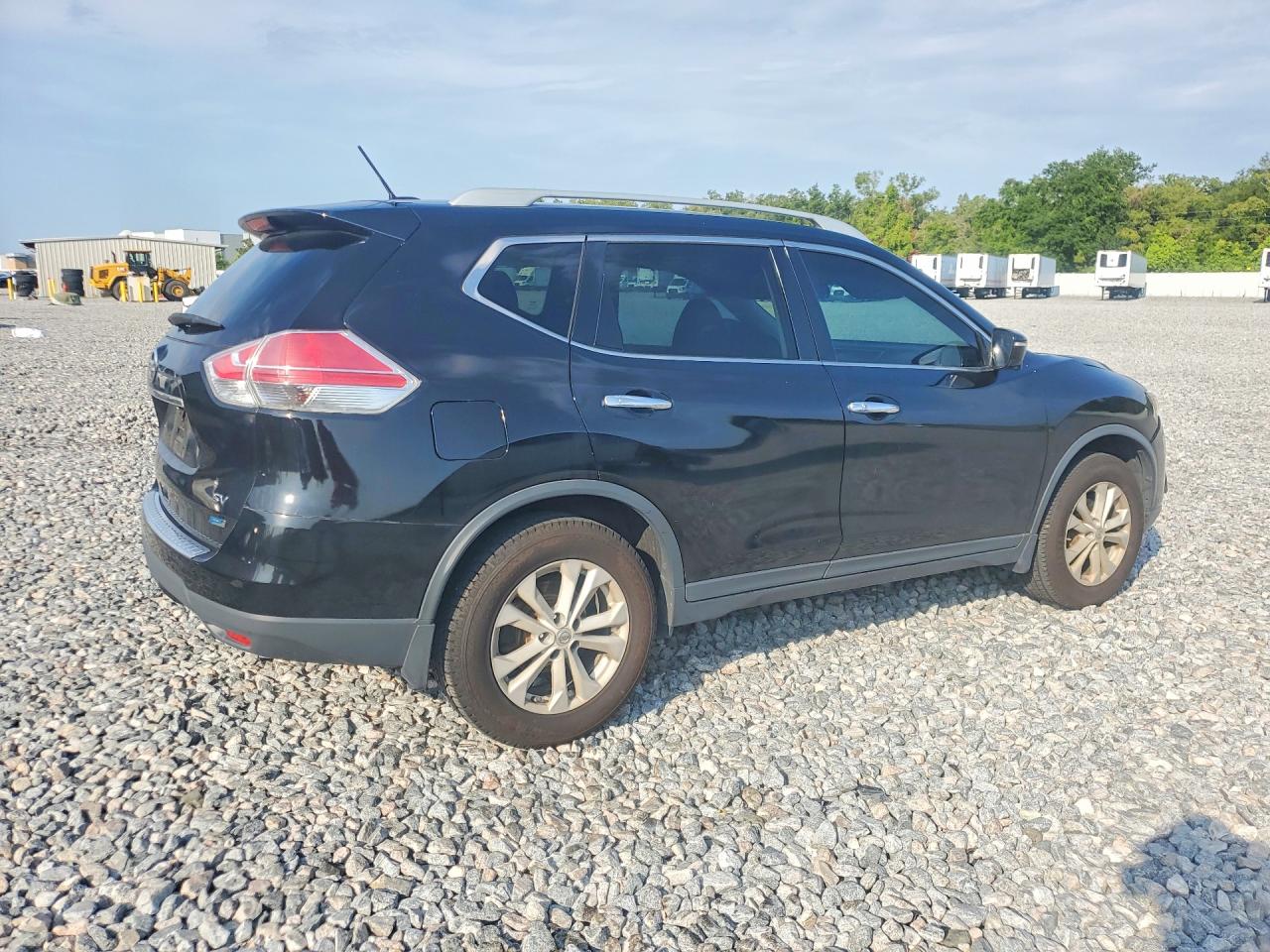2014 Nissan Rogue Sv Black vin: 5N1AT2MT4EC777746