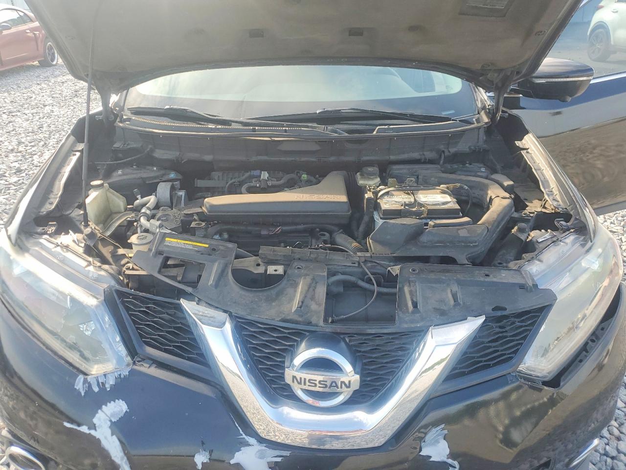 2014 Nissan Rogue Sv Black vin: 5N1AT2MT4EC777746