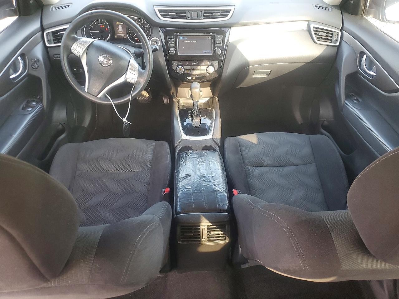 2014 Nissan Rogue Sv Black vin: 5N1AT2MT4EC777746
