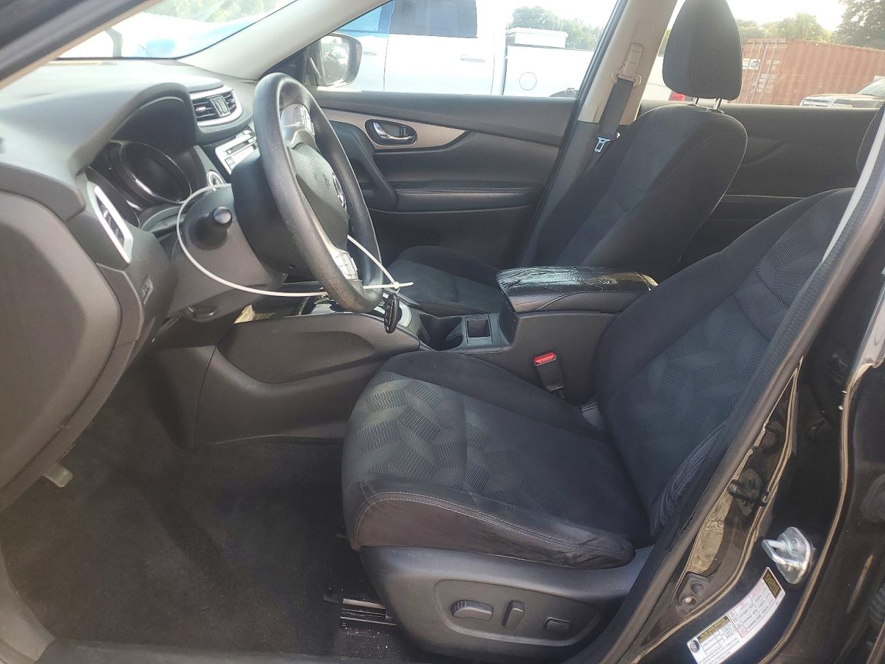 2014 Nissan Rogue Sv Black vin: 5N1AT2MT4EC777746