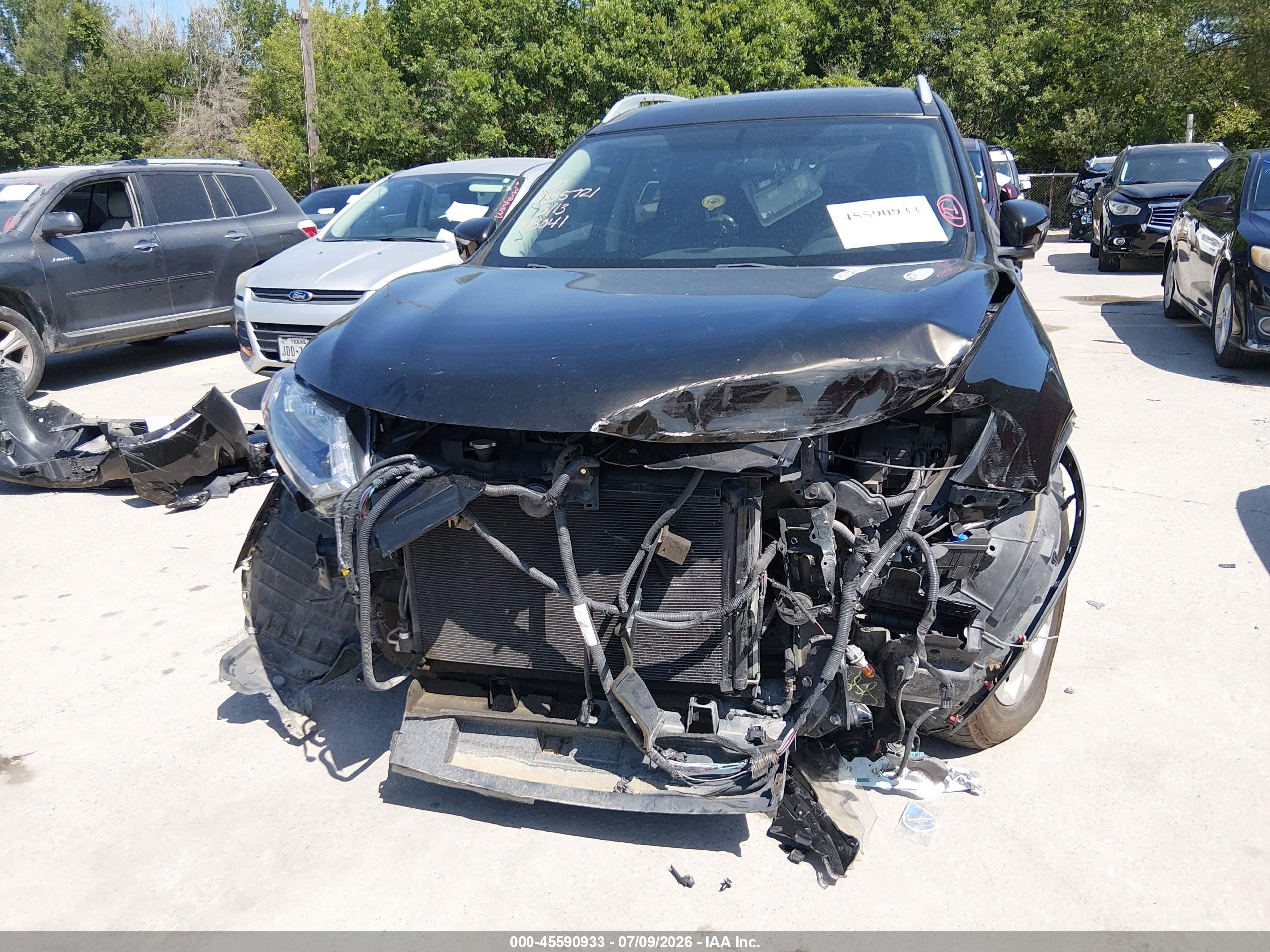 2014 Nissan Rogue S/sl/sv Turquoise vin: 5N1AT2MT4EC778041