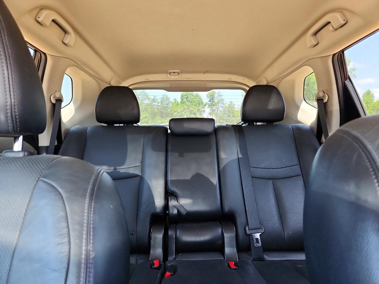 2014 Nissan Rogue Sl Black vin: 5N1AT2MT4EC781280