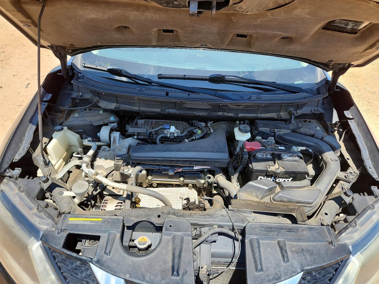 2014 Nissan Rogue Sl Black vin: 5N1AT2MT4EC781280