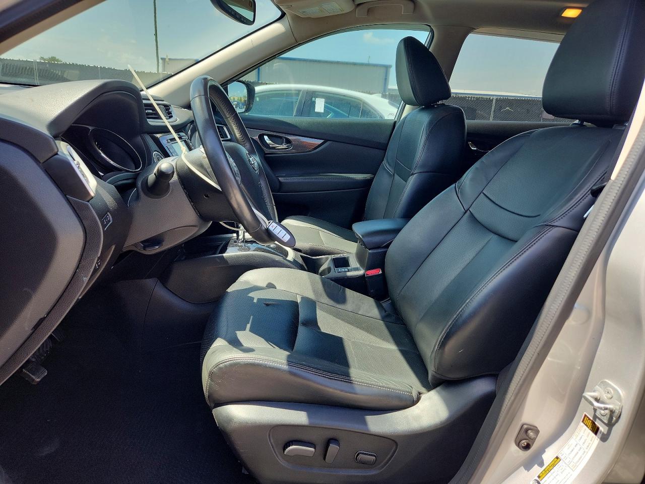 2014 Nissan Rogue Sl Silver vin: 5N1AT2MT4EC792876