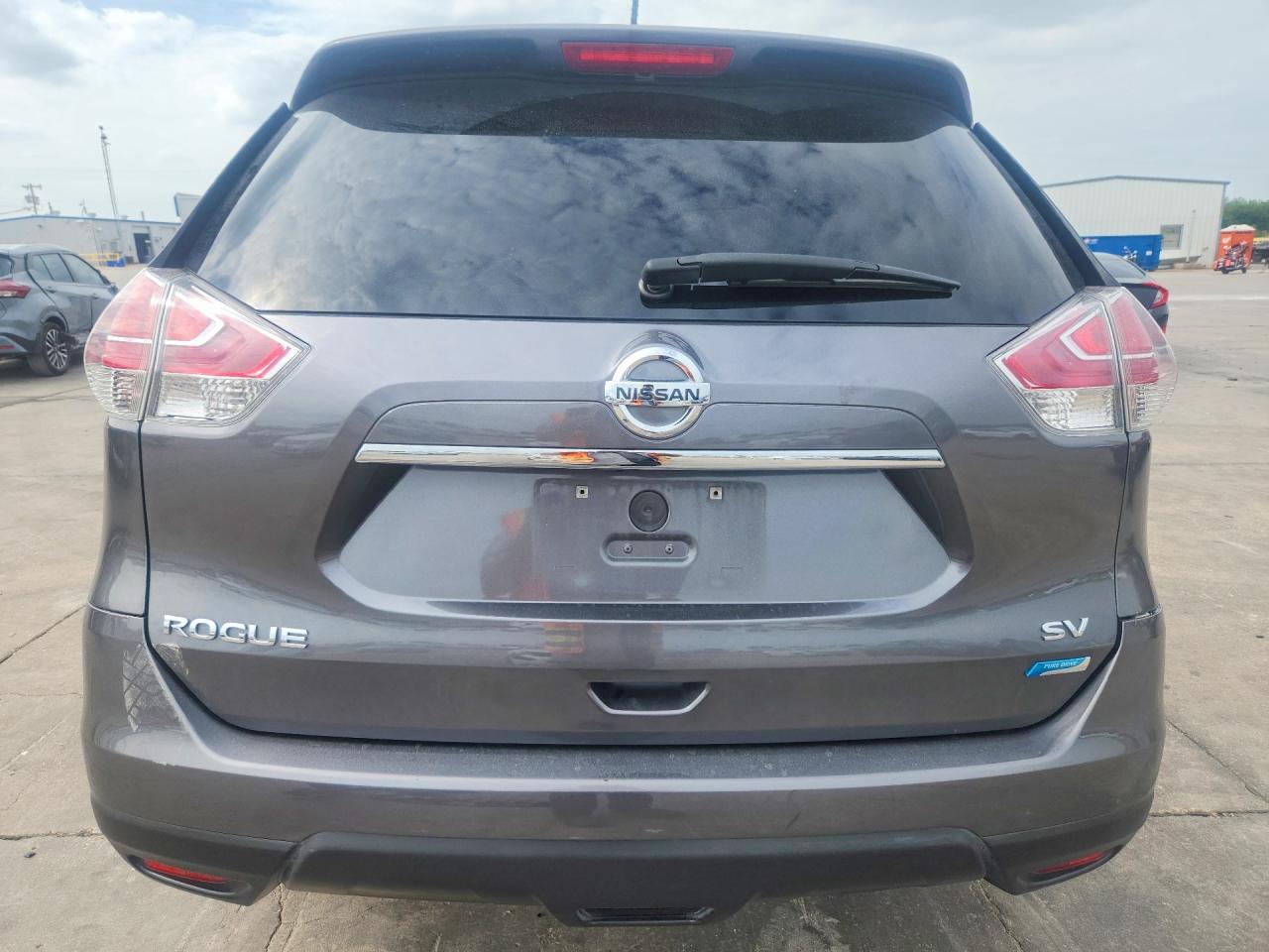 2014 Nissan Rogue Sv Gray vin: 5N1AT2MT4EC806890