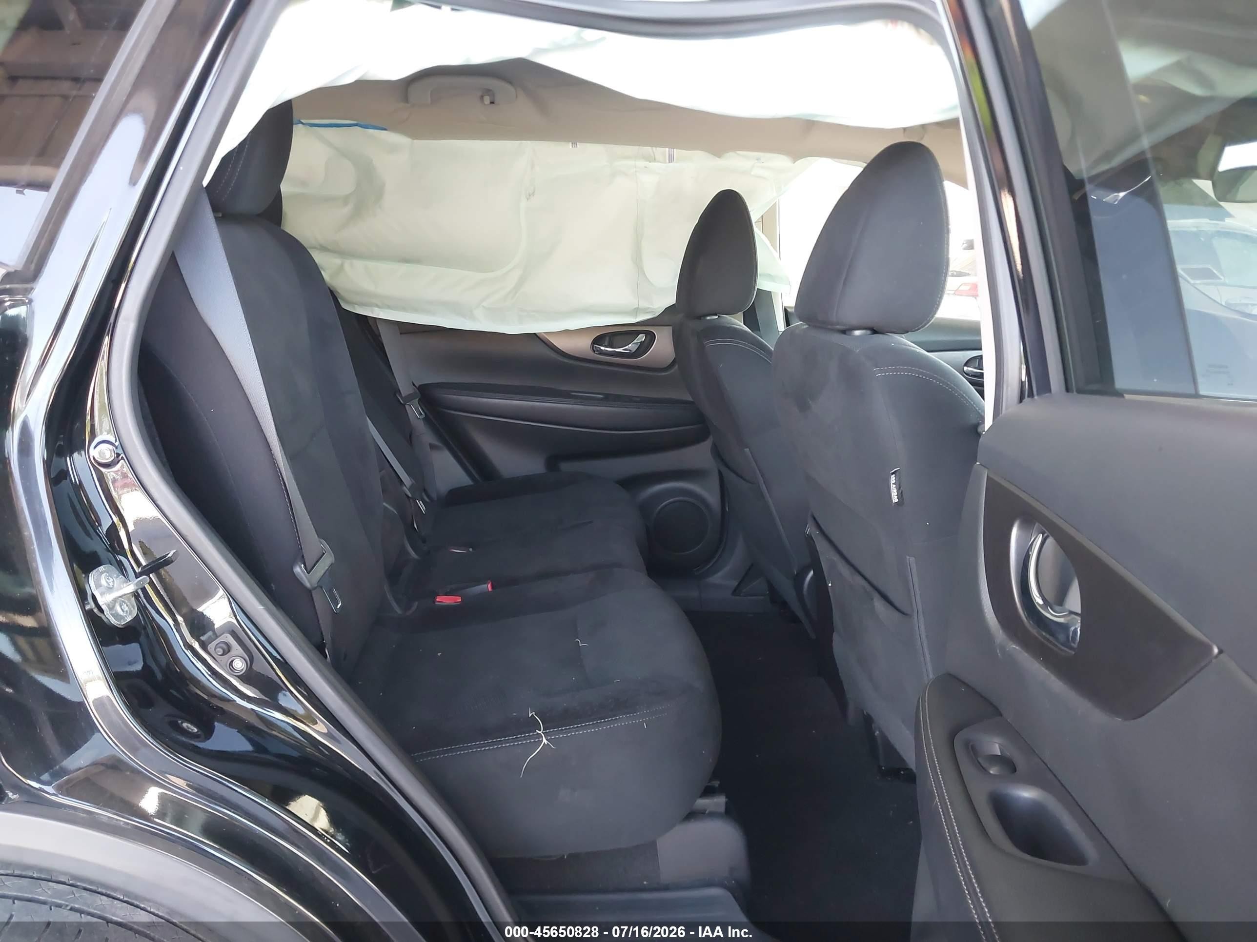 2014 Nissan Rogue Sv Black vin: 5N1AT2MT4EC812950