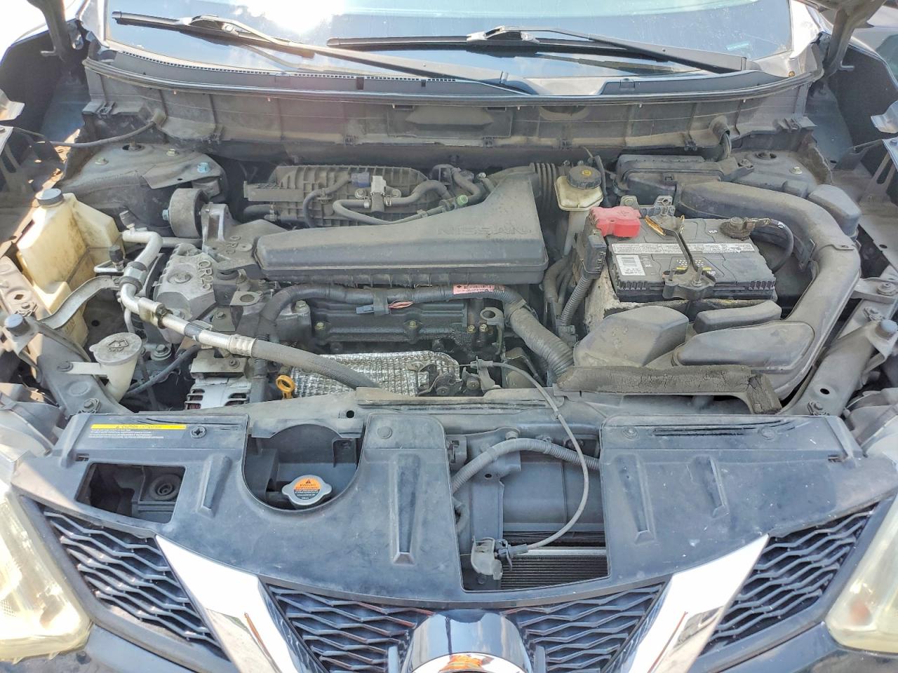 2014 Nissan Rogue S Black vin: 5N1AT2MT4EC849593