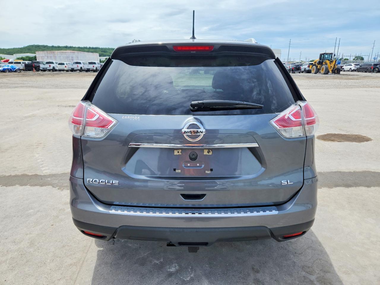 2015 Nissan Rogue Sl Gray vin: 5N1AT2MT4FC838367