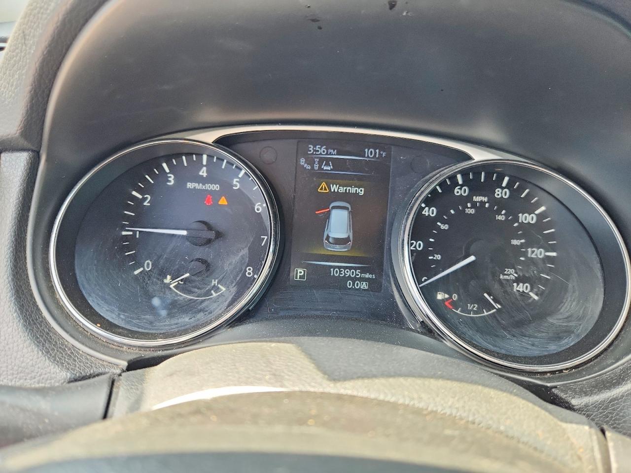 2015 Nissan Rogue Sl White vin: 5N1AT2MT4FC861616