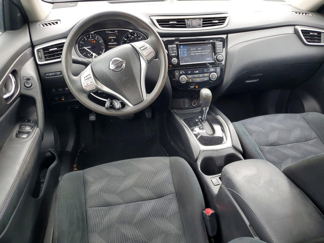 2016 Nissan Rogue Sv Зеленый vin: 5N1AT2MT4GC844302