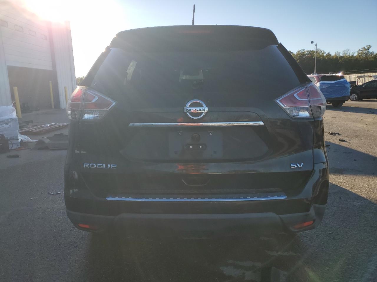2016 Nissan Rogue S Black vin: 5N1AT2MT4GC917622