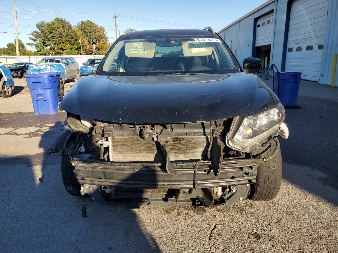 2016 Nissan Rogue S Black vin: 5N1AT2MT4GC917622
