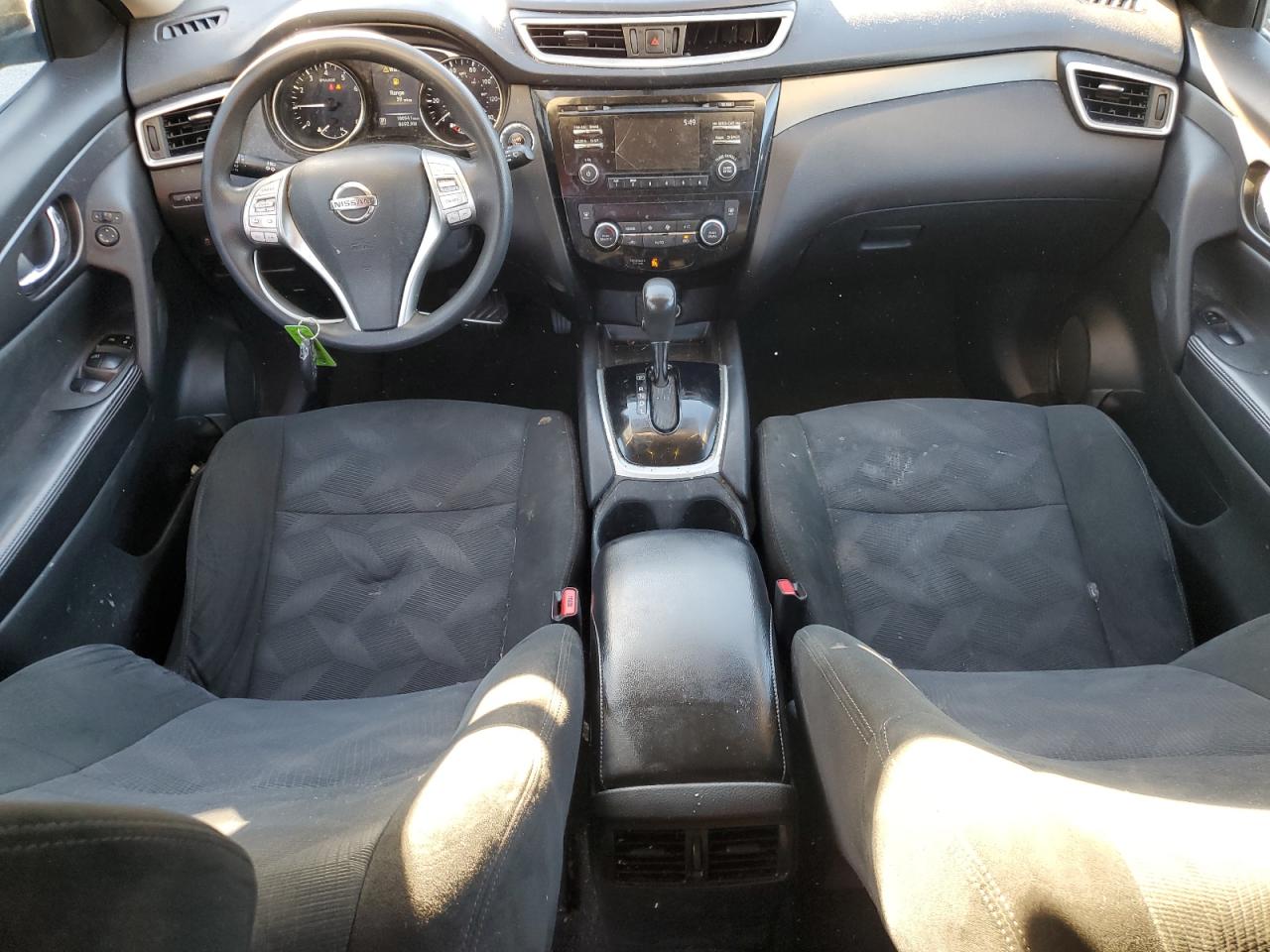 2016 Nissan Rogue S Black vin: 5N1AT2MT4GC917622